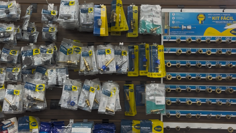 Bancada de Soluções Blukit no Guri